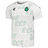 T-shirt d'entraînement Charly White Santos Laguna DRY FACTOR 2023/24 pour homme