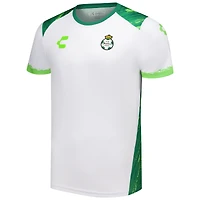 T-shirt d'entraînement Charly White Santos Laguna DRY FACTOR 2024/25 pour homme