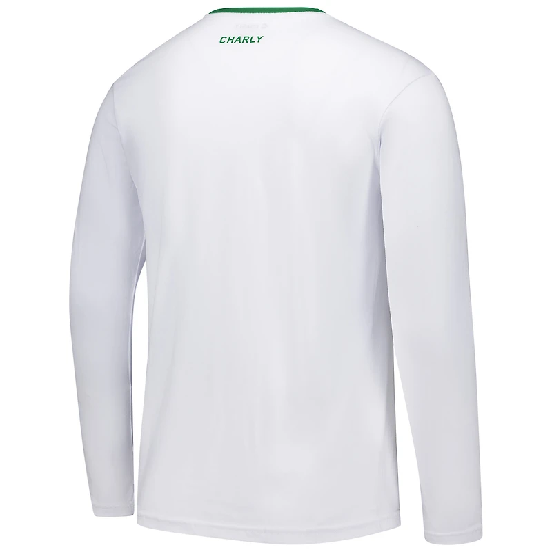 Men's Charly  White Santos Laguna Long Sleeve T-Shirt