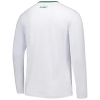 Men's Charly  White Santos Laguna Long Sleeve T-Shirt