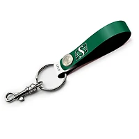 Saskatchewan Roughriders Personalized Leather Loop Keychain