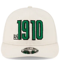 Casquette Snapback réglable New Era Saskatchewan Roughriders Turf Traditions Retro Crown 9FIFTY crème pour hommes