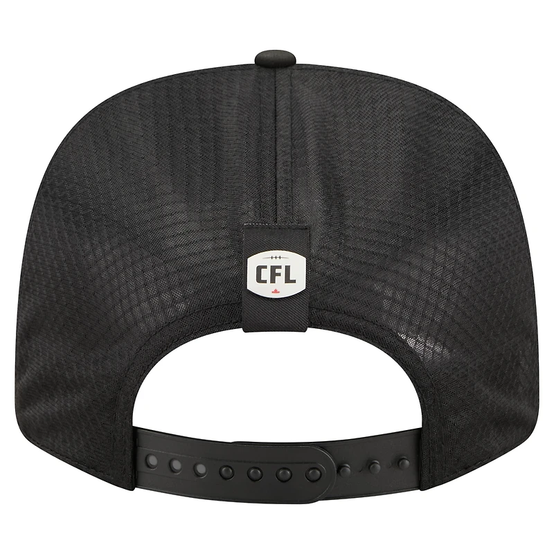 Casquette ajustable New Era Kelly Green Saskatchewan Roughriders 2026 Sideline 9SEVETNTY pour homme