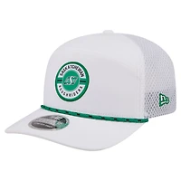 Men's New Era White Saskatchewan Roughriders 2026 Sideline Rope 9SEVETNTY Adjustable Hat