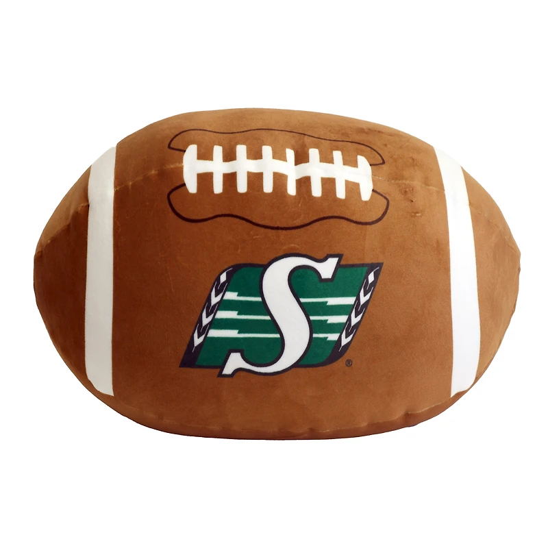 Coussin de football des Roughriders de la Saskatchewan