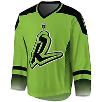 Maillot Saskatchewan Rush vert pour hommes - Sublima Replica Jersey