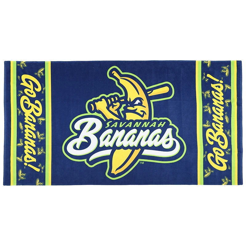 Serviette de plage Spectra WinCraft Savannah Bananas 30" x 60"