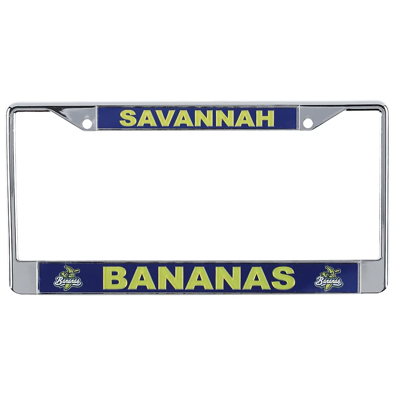 WinCraft Savannah Bananas Laser Cut Metal License Plate Frame