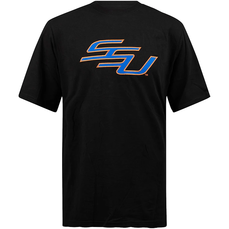 T-shirt FISLL noir Savannah State Tigers pour hommes