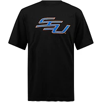 T-shirt FISLL noir Savannah State Tigers pour hommes