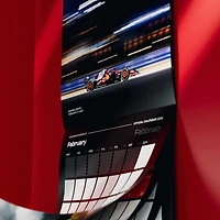 Scuderia Ferrari 2026 Wall Calendar