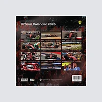 Scuderia Ferrari 2026 Wall Calendar