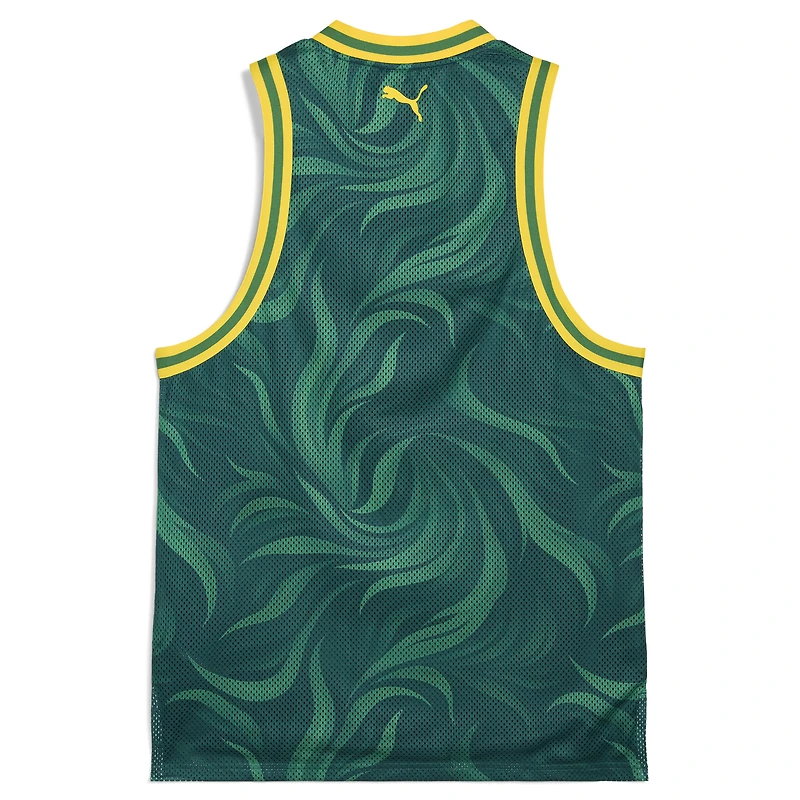 Maillot de basket-ball dryCELL Puma Green SE Palmeiras Coupe du Monde des Clubs la FIFA 2025 pour homme