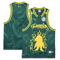 Maillot de basket-ball dryCELL Puma Green SE Palmeiras Coupe du Monde des Clubs la FIFA 2025 pour homme