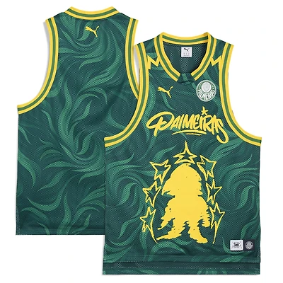Maillot de basket-ball dryCELL Puma Green SE Palmeiras Coupe du Monde des Clubs la FIFA 2025 pour homme