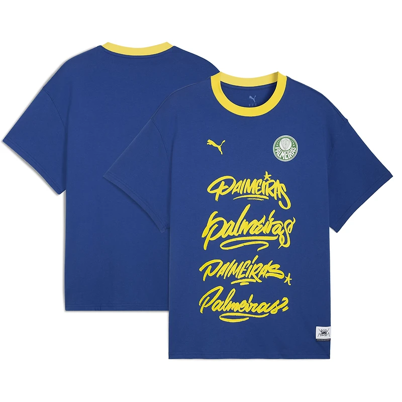 T-shirt Puma Royal SE Palmeiras 2025 FIFA Club World Cup Hoops pour homme