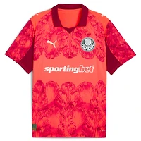 Maillot Puma x KidSuper Red SE Palmeiras Réplique de la Coupe du Monde des Clubs FIFA 2025 pour homme