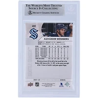 Alexander Wennberg Seattle Kraken Autographed 2021-22 Upper Deck Extended Series #680 Beckett Fanatics Witnessed Authenticated Card