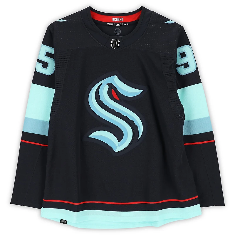 Andre Burakovsky Seattle Kraken Autographed Navy Adidas Authentic Jersey