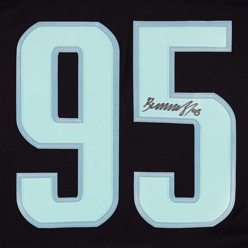 Andre Burakovsky Seattle Kraken Autographed Navy Adidas Authentic Jersey