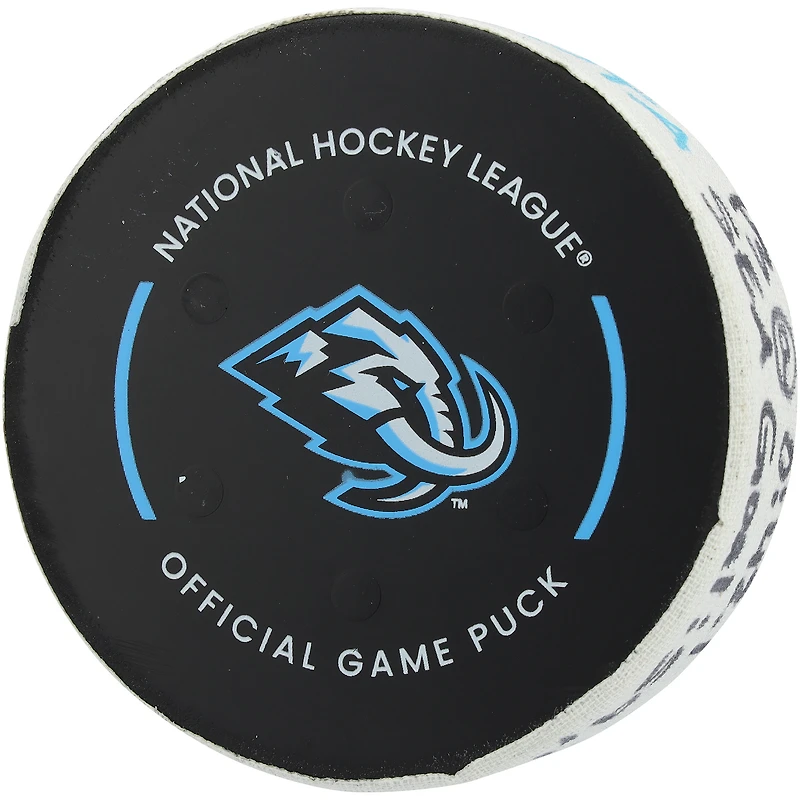 Ben Meyers Seattle Kraken Game-Used Goal Puck vs. Utah Mammoth on December 12, 2025