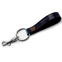 Deep Sea Blue Seattle Kraken Personalized Leather Loop Keychain