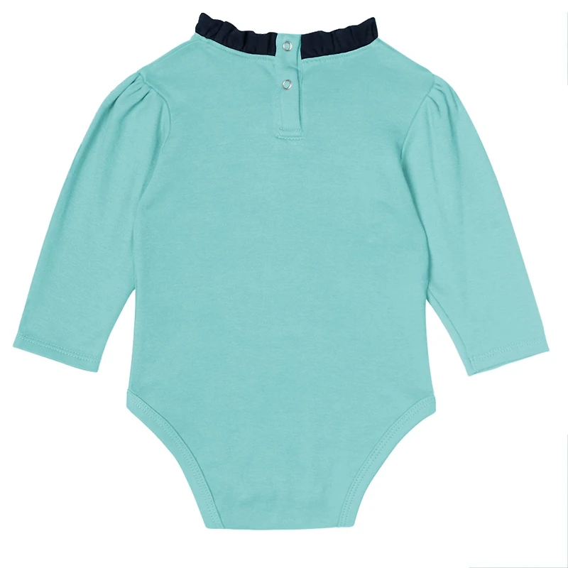 Ensemble 3 pièces à manches longues pour bébé fille Seattle Kraken Rink Queen