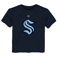 Infant Outerstuff Navy Seattle Kraken Primary Logo T-Shirt