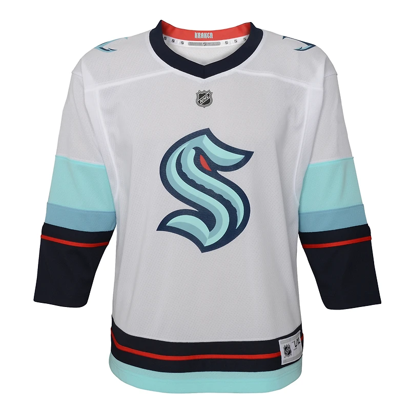 Infant White Seattle Kraken Away Replica Jersey