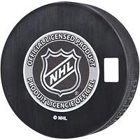 Jamie Oleksiak Seattle Kraken Autographed 2011 NHL Draft Logo Hockey Puck with "#14 Pick" Inscription