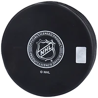 Jamie Oleksiak Seattle Kraken Autographed Hockey Puck with "Release The Kraken" Inscription