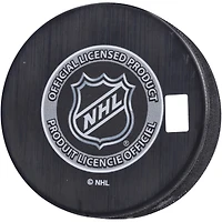 Jared McCann Seattle Kraken Autographed 2014 NHL Draft Logo Hockey Puck