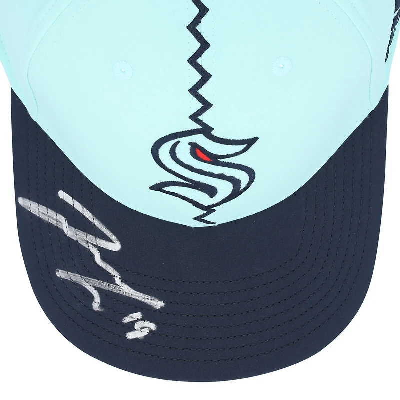 Jared McCann Seattle Kraken Autographed 2022-23 Reverse Retro Cap