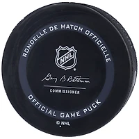 Jared McCann Seattle Kraken Autographed Inaugural Season Official Game Puck