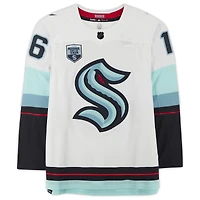 Jared McCann Seattle Kraken Autographed White adidas Authentic Jersey with Inaugural Season Jersey Patch