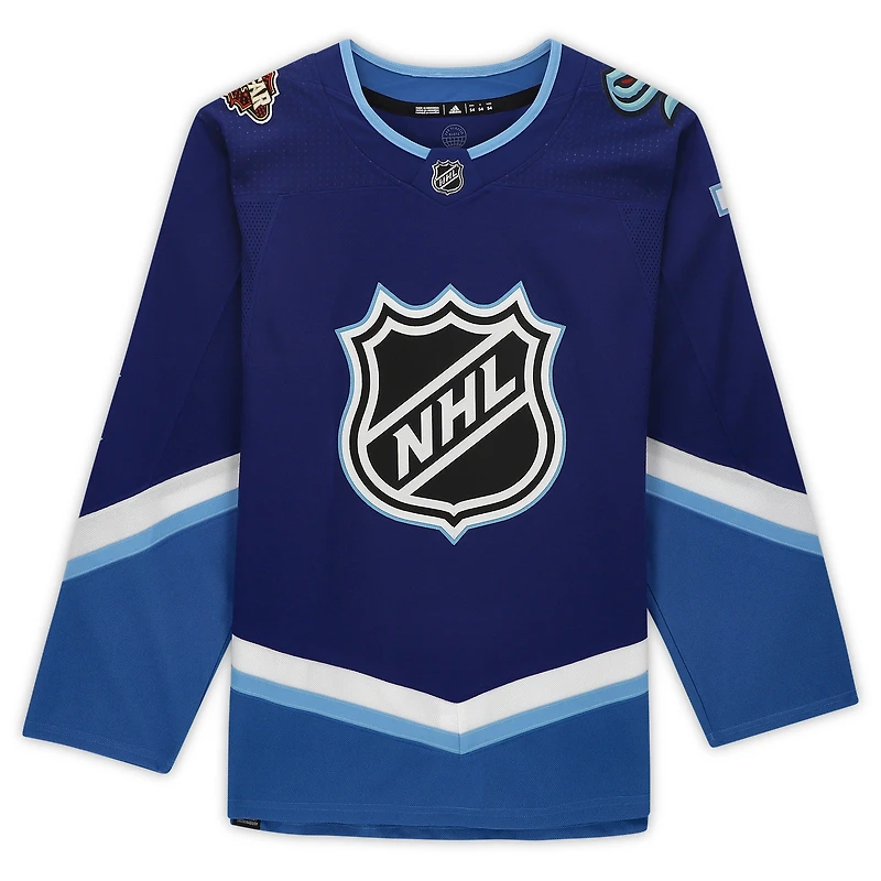 Jordan Eberle Blue Seattle Kraken Autographed 2022 NHL All-Star Game adidas Authentic Jersey with "1st Kraken All-Star" Inscription