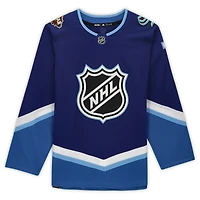 Jordan Eberle Blue Seattle Kraken Autographed 2022 NHL All-Star Game adidas Authentic Jersey with "1st Kraken All-Star" Inscription