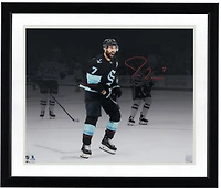 Jordan Eberle Seattle Kraken Autographed 16" x 20" 2023 Stanley Cup Playoff Goal Celebration Photograph