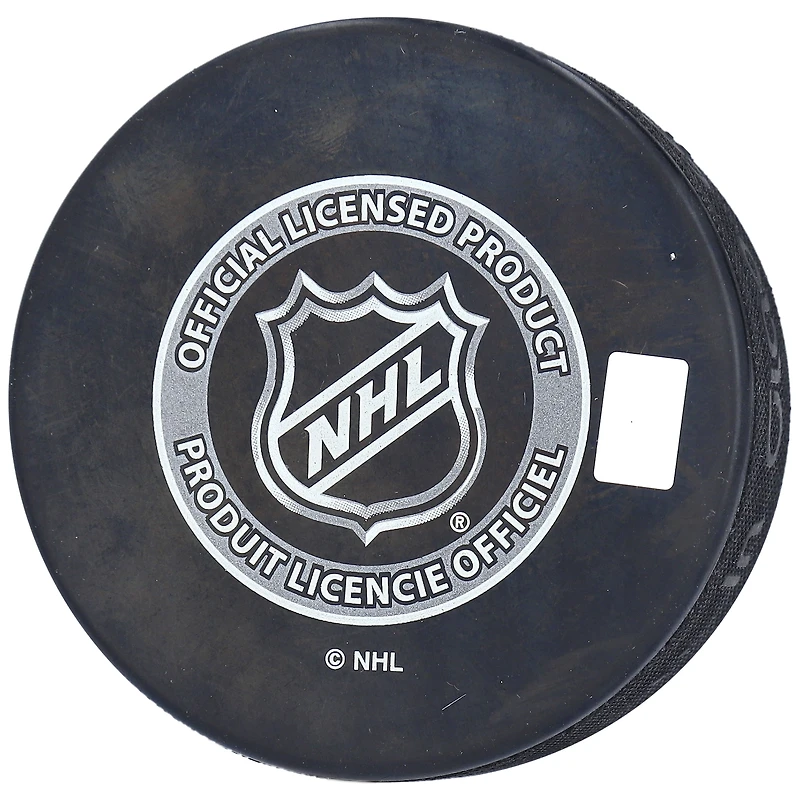 Jordan Eberle Seattle Kraken Autographed 2008 NHL Draft Hockey Puck