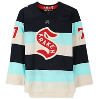 Jordan Eberle Seattle Kraken Autographed 2024 Winter Classic adidas Authentic Jersey