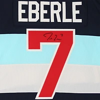 Jordan Eberle Seattle Kraken Autographed 2024 Winter Classic adidas Authentic Jersey