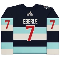 Jordan Eberle Seattle Kraken Autographed 2024 Winter Classic adidas Authentic Jersey