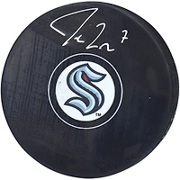 Rondelle de hockey autographiée par Jordan Eberle du Kraken de Seattle