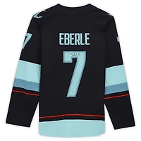 Jordan Eberle Seattle Kraken Autographed Navy Fanatics Breakaway Jersey with Inaugural Season Jersey Patch