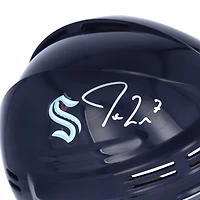 Casque mini bleu marine autographié par Jordan Eberle Seattle Kraken