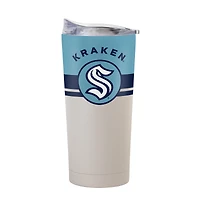 Gobelet isotherme Logo Brands Seattle Kraken 20 oz Horizon à revêtement en poudre