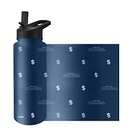 Bouteille isotherme Logo Brands Seattle Kraken 34 oz.