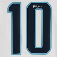 Matty Beniers Seattle Kraken Autographed White Fanatics Breakaway No Patch Jersey