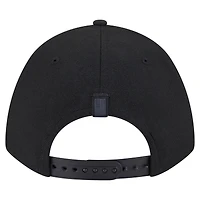Casquette ajustable en forme de A 9FORTY Game Day Stealth Flag de Seattle Kraken de New Era pour homme, noire