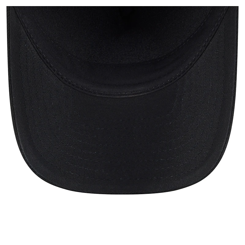 Casquette ajustable en forme de A 9FORTY Game Day Stealth Flag de Seattle Kraken de New Era pour homme, noire